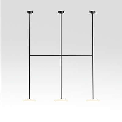 Ihana kattovalaisin 3-osainen 200cm