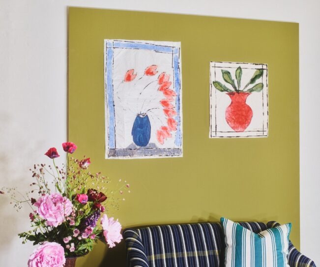 St.Leo Bio Paint keltavihreässä sävyssä 